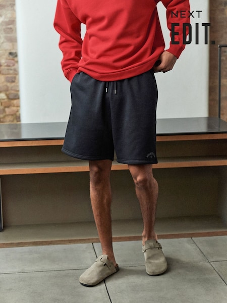 Black EDIT Jersey Shorts (E22665) | £9