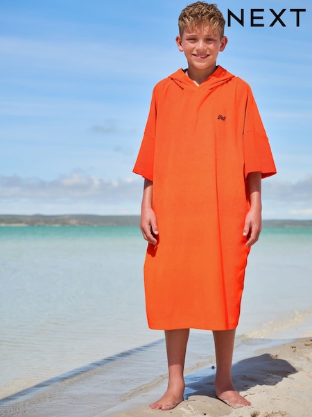 Orange Poncho Towel (3-16yrs) (E22925) | £22 - £28