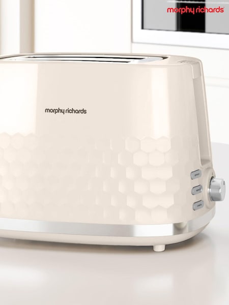 Morphy Richards Cream Hive 2 Slice Toaster (E22999) | £35
