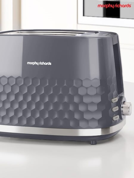 Morphy Richards Grey Hive 2 Slice Toaster (E23002) | £35