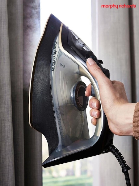 Morphy Richards Gold And Black Crystal Clear Steam Iron (E23007) | £35