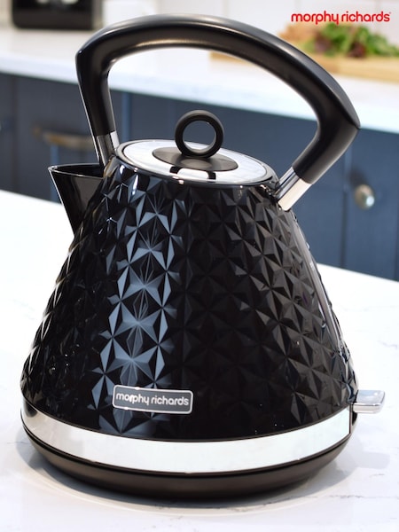 Morphy Richards Black Vector Pyramid Kettle (E23008) | £53