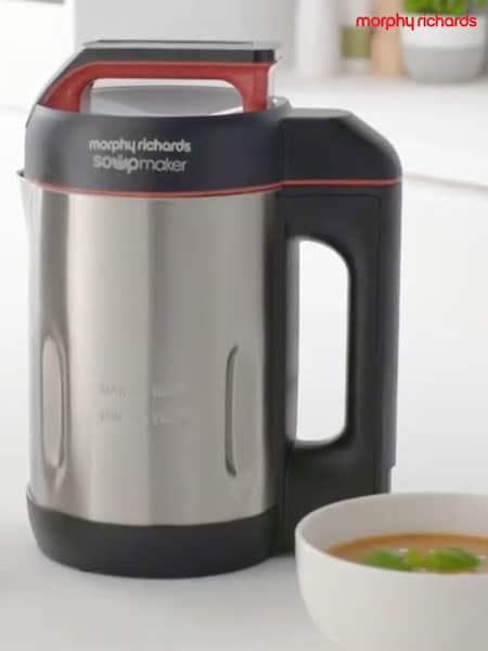 Morphy Richards Stainless Steel 1.6L Saute And Soup Maker (E23009) | £100