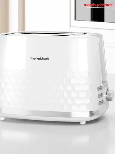 Morphy Richards White Hive 2 Slice Toaster (E23011) | £35