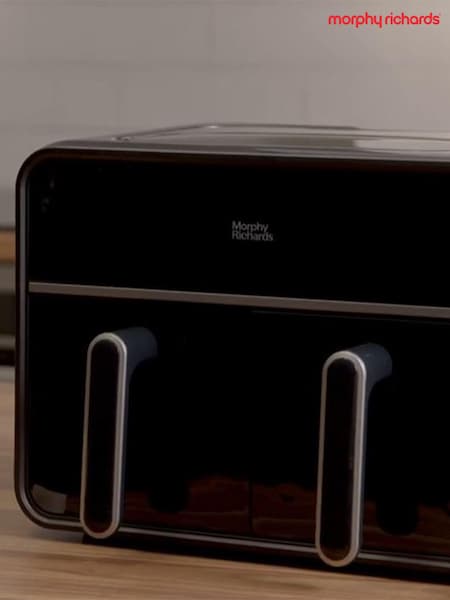 Morphy Richards Black Digital 7.2L Dual Air Fryer (E23018) | £200