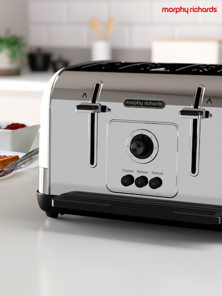 Morphy Richards Cream Venture 4 Slice Toaster (E23254) | £65