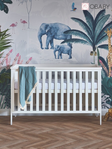 Obaby Evie White Cot Bed (E23949) | £250