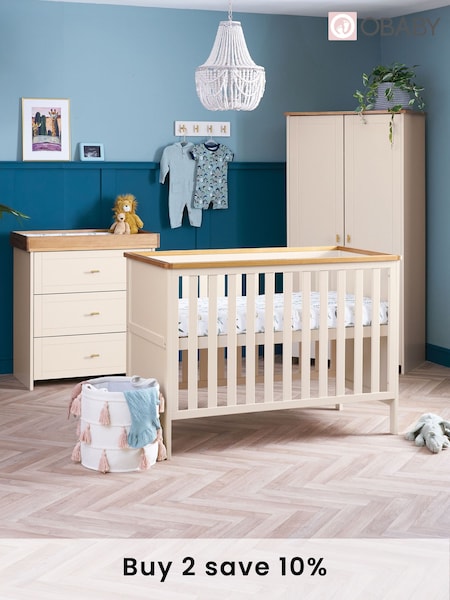 Obaby Evie Cashmere Small Cot Bed (E23953) | £220