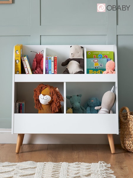 Obaby White with Natural Toy Storage Unit (E23959) | £140