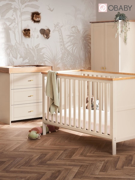 Obaby Evie Cashmere 3 Piece Nursery Furniture Set (E23962) | £820