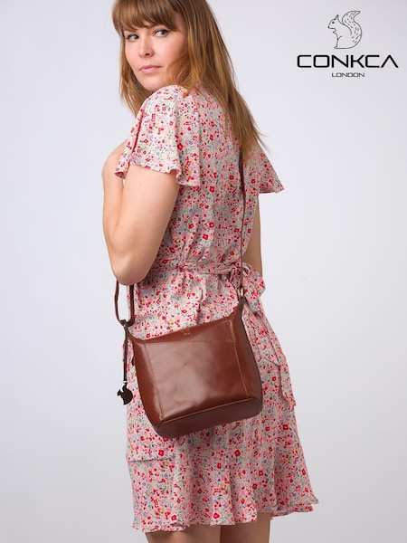 Conkca 'Kiki' Leather Shoulder Bag (E24565) | £49