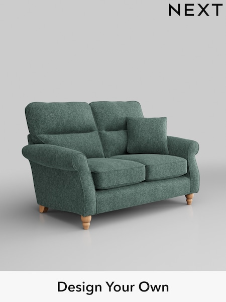 Cotswold Chenille/Mid Slate Teal Green Ashford Highback (E25293) | £1,225