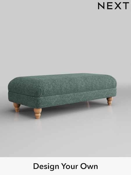 Cotswold Chenille/Mid Slate Teal Green Ashford Highback (E25293) | £475