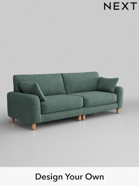 Cotswold Chenille/Mid Slate Teal Green Campbell (E25303) | £1,375