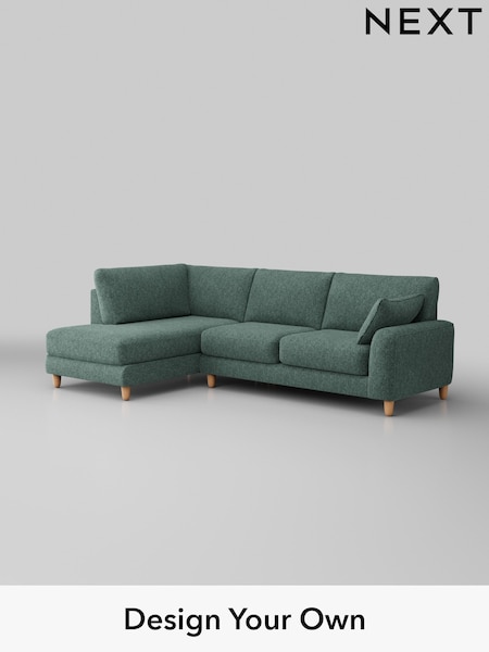 Cotswold Chenille/Mid Slate Teal Green Campbell (E25303) | £1,875