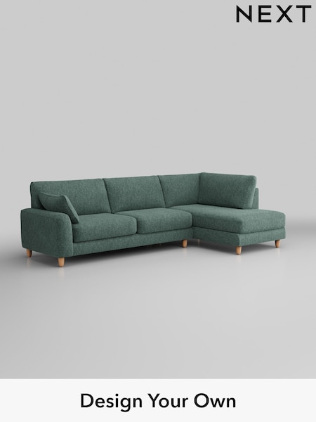 Cotswold Chenille/Mid Slate Teal Green Campbell (E25303) | £1,975