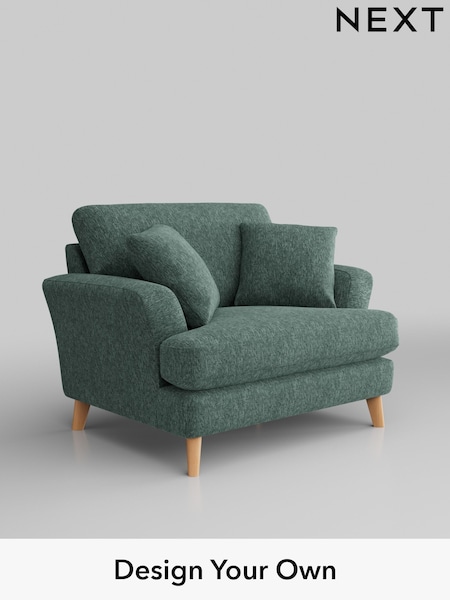 Cotswold Chenille/Mid Slate Teal Green Conway Relaxed Sit (E25309) | £975
