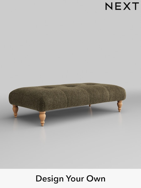 Cotswold Chenille/Dark Green Erin Buttoned Back Deep Sit (E25322) | £499