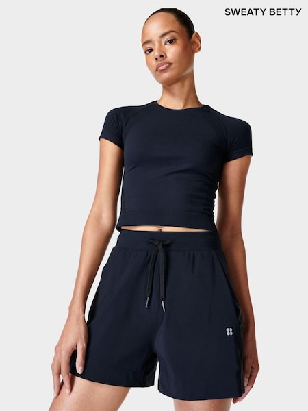 Sweaty Betty Black Explorer 5.5" Shorts (E25335) | £60
