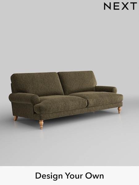 Cotswold Chenille/Dark Green Erin Deep Relaxed Sit (E25367) | £1,375