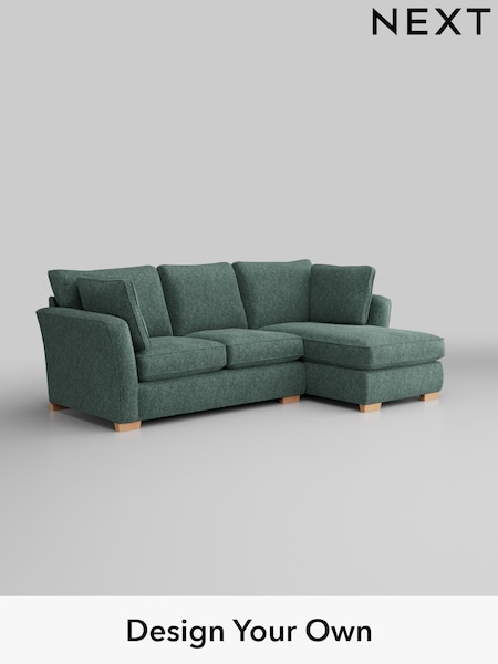 Cotswold Chenille/Mid Slate Teal Green Heath Highback (E25374) | £1,899