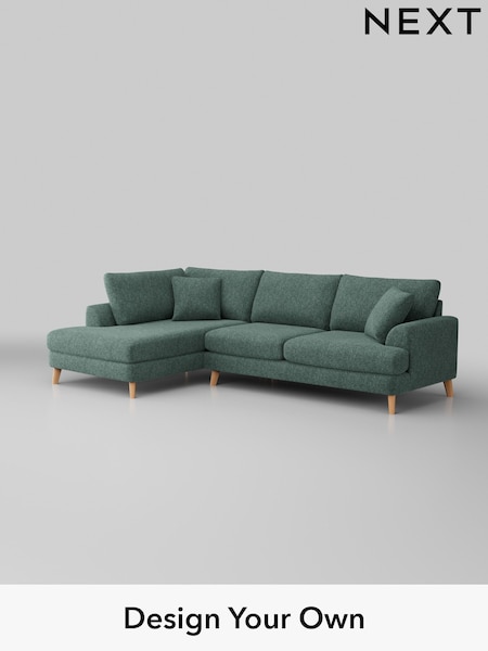 Cotswold Chenille/Mid Slate Teal Green Parker (E25398) | £2,350