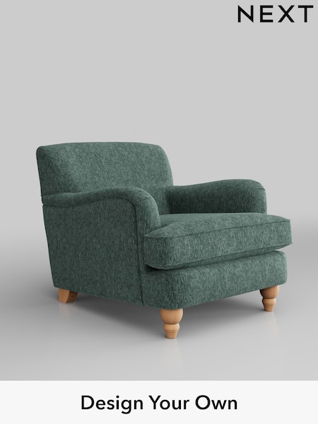 Cotswold Chenille/Mid Slate Teal Green Lilly Ii (E25444) | £650