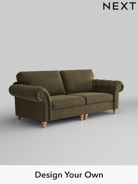 Cotswold Chenille/Dark Green Gosford Highback Ii Deep Sit (E25552) | £1,725