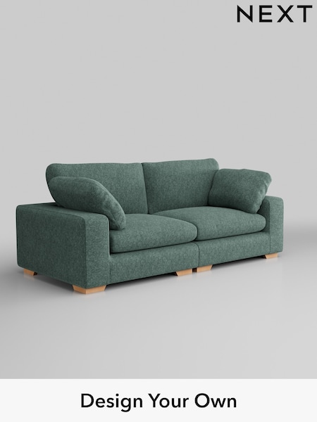 Cotswold Chenille/Mid Slate Teal Green N. Premium The Snuggle Grand (E25566) | £1,899