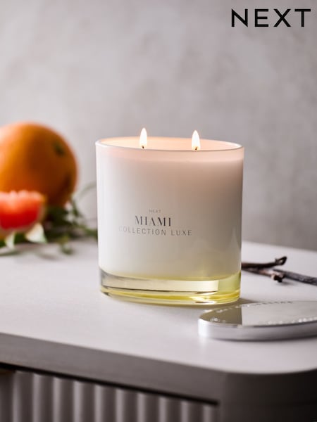 Grapefruit & Orange Collection Luxe Miami Candle (E25885) | £14