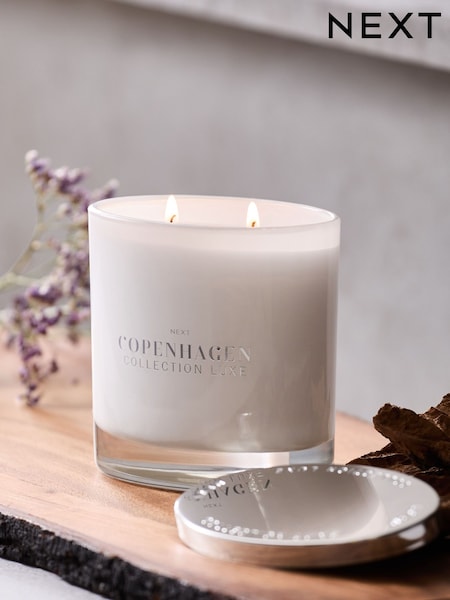Lemon & Bergamot Collection Luxe Copenhagen Candle (E25886) | £14