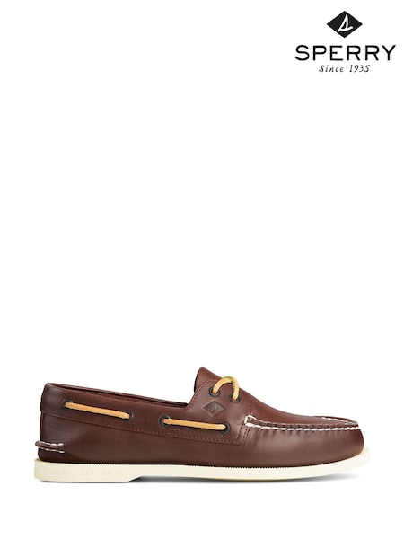 Sperry Authentic Original Leather Boat Brown Shoes (E25945) | £110
