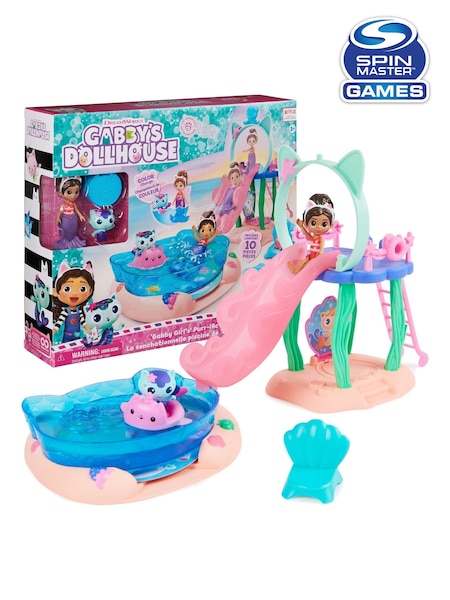 Spin Master Toys Gabby's Dollhouse Pool Playset (E25961) | £33