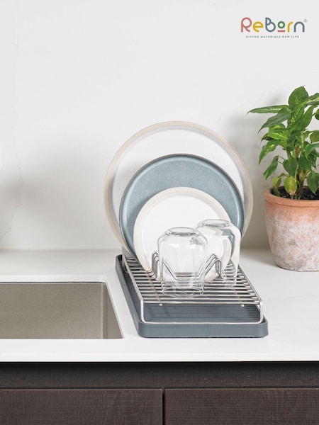 ReBorn Dark Grey Compact Draining Rack (E25967) | £50