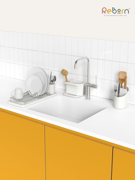 ReBorn Stone Compact Rack Tidy Cutlery Drainer Bundle (E25994) | £90