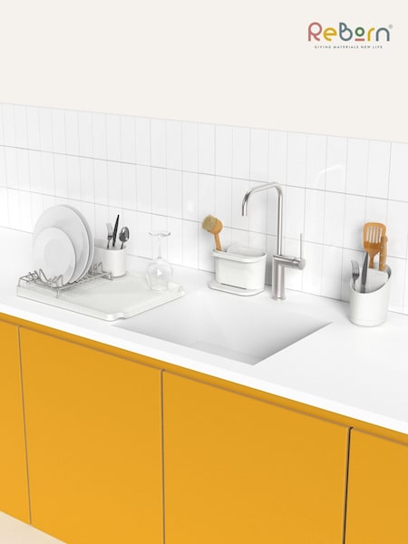 ReBorn Stone Large Rack Tidy Cutlery Drainer Bundle (E25995) | £105