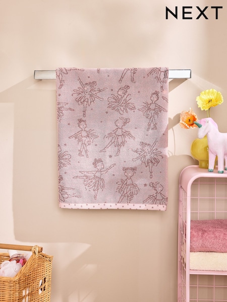 Pink Kids 100% Cotton Towels (E26219) | £8 - £26