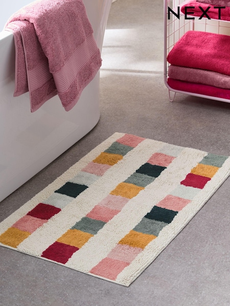 Multi Sketch 100% Cotton Bath Mat (E26264) | £18