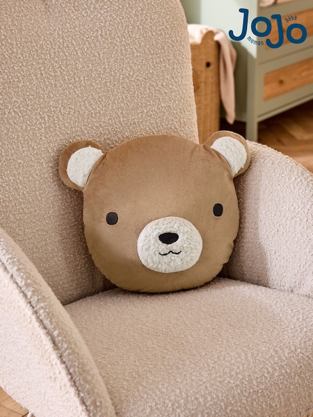 Jojo Maman Bébé Brown Bear Cushion (E26271) | £28