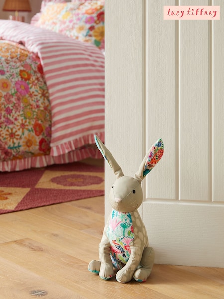 Lucy Tiffney Floral Bonbon The Bunny Rabbit Doorstop (E26281) | £24