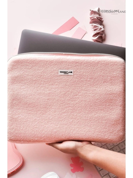 Coconut Lane Pink Laptop Sleeve (E26376) | £25