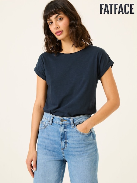 FatFace Ivy Navy T-Shirt (E26785) | £25