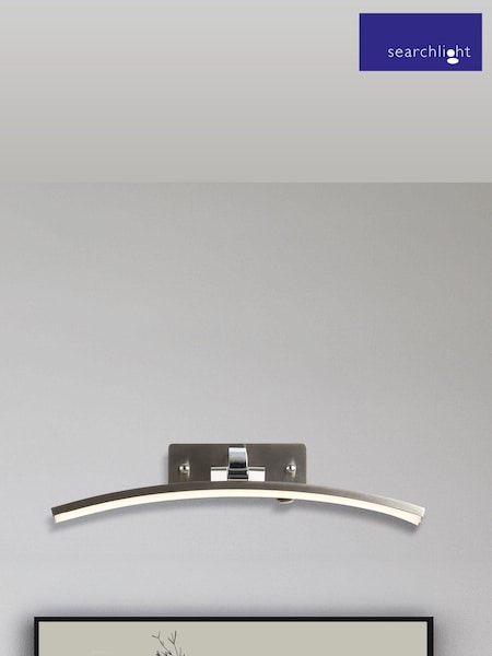 Searchlight Silver/Chrome Ionian Small Picture Light (E26919) | £60