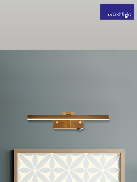 Searchlight Brass Aegean Picture Light (E26921) | £54