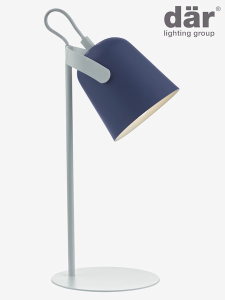 Dar Lighting Blue Effie Table Lamp (E26941) | £39