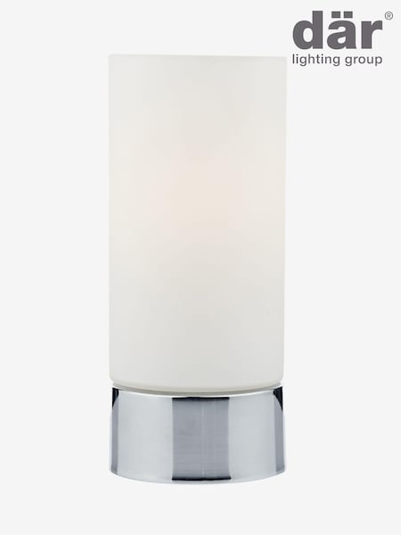 Dar Lighting Chrome Jot Touch Table Lamp (E26972) | £24