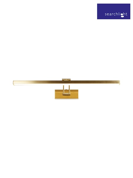 Searchlight Satin Brass Milos Large 60cm Picture Light (E26990) | £55