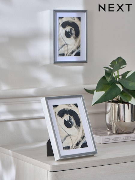 Set of 2 Silver Hadley Photo Frames (E27768) | £7 - £12