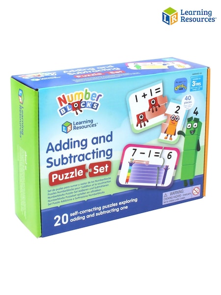 Learning Resources Numberblocks® Adding and Subtracting Puzzle Set (E27797) | £16