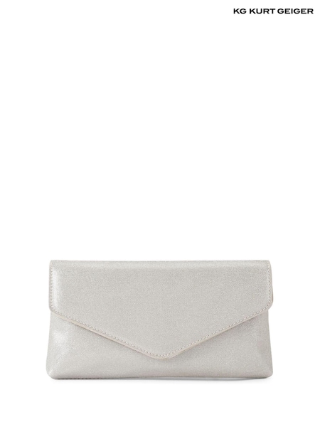 KG Kurt Geiger Silver Bella Bag (E27826) | £69